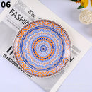 Axyaa Bohemian Nordic Printed Plate - High-Value Household Decor
