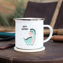 Axyaa Dinosaur Enamel Cocoa Mugs Kids Birthday Gift