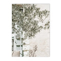 Axyaa Olive Tree Architecture Canvas Print Wall Art Posters for Living Room