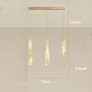 Axyaa LED Pendant Light Chandeliers Modern Staircase Hanging Lamp for Living Room