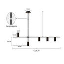 Axyaa Modern Pendant Lights Chandelier for Home Decor Lighting