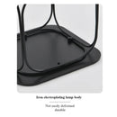 Axyaa Nordic LED Floor Lamp, Iron Block Design for Stylish Indoor Lighting in Bedroom/Living Room