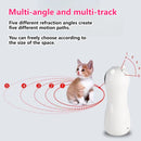 Axyaa LED Laser Interactive Cat Toy - USB Charge Battery Operated Rotation Exercise Entertainer
