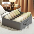 Axyaa Underwear Drawer Organizer Boxes - Closet Storage for Bra, Socks, Underpants