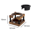 Axyaa Solid Wood Coffee Powder Pressing Base - Coffee Tool Storage Seat - Coffee Handle Bracket