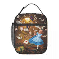 Axyaa Princess Alice Wonderland Insulated Lunch Bag Thermal Cooler Box