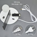 Axyaa LED Reading Wall Light with USB Charging, Wireless Sconce & Phone Switch.