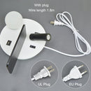 Axyaa LED Reading Wall Light with USB Charging, Wireless Sconce, Switch Bedside Lamp