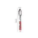 Axyaa Stainless Steel BBQ Tongs Buffet Clip for Non-Stick Grilling