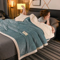 Axyaa Plush Triple-Layered Warm Blanket for Autumn/Winter