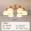 Axyaa Glass Pendant Light: Modern Nordic Style for Living Room, Bedroom, or Dining Area