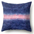 Axyaa Galaxy Print Pillowcase - Decorative Polyester Cushion Cover for Home Sofa