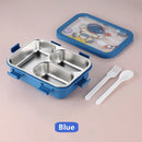 Axyaa Thermal Lunch Box | Leak-Proof Stainless Steel Bento Box with Spoon