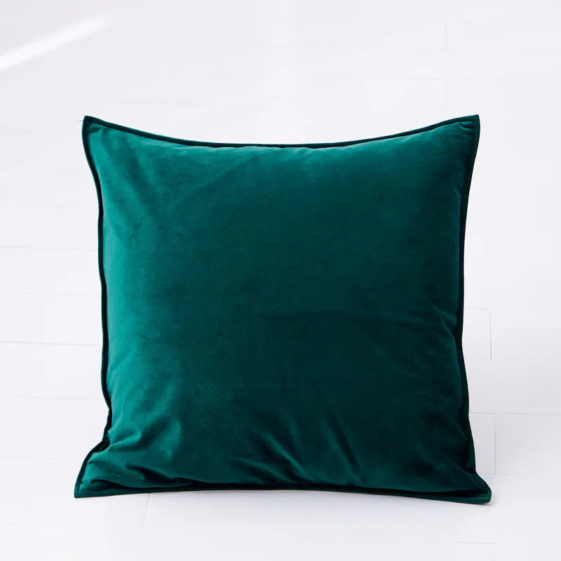 Axyaa Velvet Cushion Cover 40x40 for Sofa Car Home Decor
