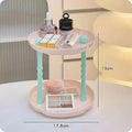 Axyaa Double-layer Desk Organizer Shelf for Cosmetic and Office Storage