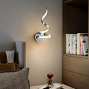 Axyaa Spiral LED Wall Lamp - Modern Minimalist Curve Light for Home Decor