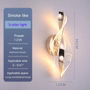 Axyaa Nordic Acrylic LED Wall Lamps for Home Decor and Indoor Lighting