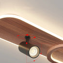 Axyaa Nordic LED Ceiling Light for Smart Home Decor and Dimmable Lighting