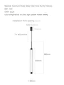 Axyaa Minimalist Pendant Light for Dining Room Bedroom, Nordic Designer Eye Protection Light