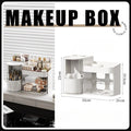 Axyaa Rotating Makeup Organizer for Cosmetics and Brushes