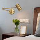 Axyaa Adjustable LED Wall Lamp with Touch Sensor Switch for Bedside Reading