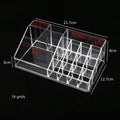Acrylic Makeup Organizer by Axyaa: Transparent Cosmetic Storage Box for Vanity and Perfume