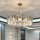 Axyaa Modern Luxury Crystal Chandelier for Home Decor & Lighting