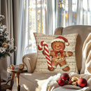 Axyaa Christmas Train Cabin Pillowcase: Festive Home Decor & Gift