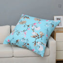 Axyaa Floral Series Pillowcase: Square Office Cushion Cover in Elegant Printing Pattern