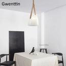 Axyaa Modern Glass Pendant Lights LED Hanging Lamp for Home Decor