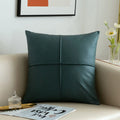 Axyaa Light Simulation Leather Thickened Throw Pillow