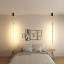 Axya Minimalist LED Pendant Lights Black Chandeliers for Living Room & Restaurant