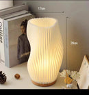 Axyaa French Cream Style 3D Printed Desk Lamp – Bedroom Study Children's Room Boss Lady Lamp