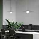 Axyaa Modern Designer LED Pendant Lamp, Industrial Art for Home Decor