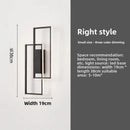 Axyaa Nordic Iron LED Wall Lamp for Home Bedroom Interior Lighting