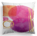 Nordic Luxury Abstract Hand Painted Pillowcase by Axyaa