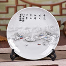 Axyaa Chinese Ceramic Vase Ornaments for Office, Home, Store Decor & Furnishing