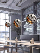 Axyaa Industrial Wabi Sabi Pendant Light for Dining Room Chandelier