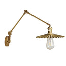 Axyaa Nordic Copper Wall Lamp Sconce Pull Chain Switch Indoor Lighting Bedroom Mirror Stair Light