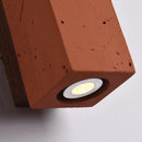 Axyaa Brick Red LED Wall Light 3W for Apartment, Bar, Restaurant, Bedside - Industrial Sconce Fixtures