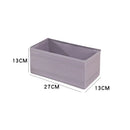 Axyaa Underwear Drawer Organizer Wardrobe Storage Box for Clothes, Bras, Socks