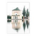 Morocco Mosque Door Canvas Print by Axyaa for Living Room Decor