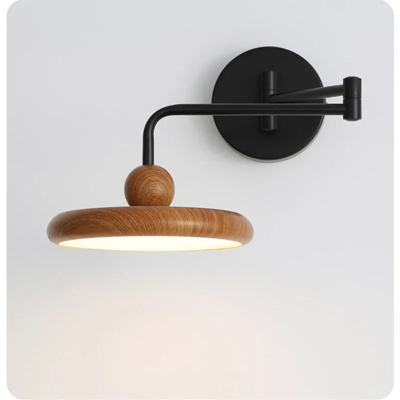 Axyaa Rocker Arm LED Wall Lamp for Living Room Bedroom Study Decor