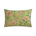 Axyaa Vintage Floral Pillow Cover Pink Green 45x45cm