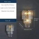 Axyaa Modern Luxury Crystal Chandelier Pendant Light Fixture