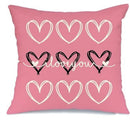 Axyaa I LOVE YOU Pillowcase; Sweet & Romantic Design for Home Decor