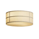 Axyaa Wabi Sabi Cloth Pendant Light: Retro Round Ceiling Light for Home & Hospitality