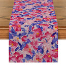 Axyaa Abstract Floral Table Runner for Kitchen Dining Party Decor