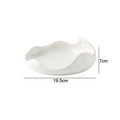 Axyaa Ceramic Dinner Plates Steak Pasta Modern Tableware Restaurant Trays