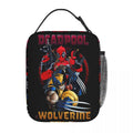 Axyaa Deadpool & Wolverine Insulated Lunch Bag - Reusable Thermal Cooler